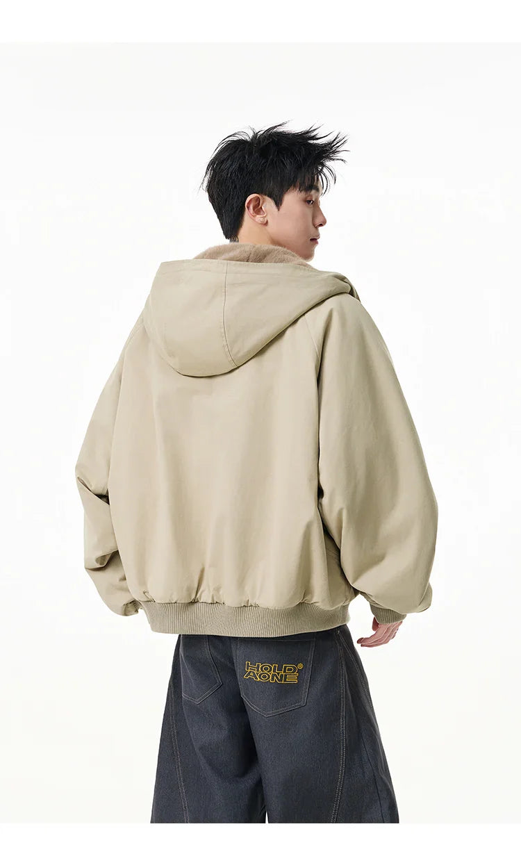 Reversible Teddy Fur Bomber