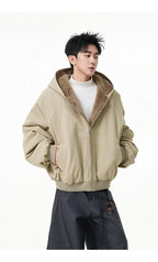 Reversible Teddy Fur Bomber