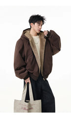 Reversible Teddy Fur Bomber