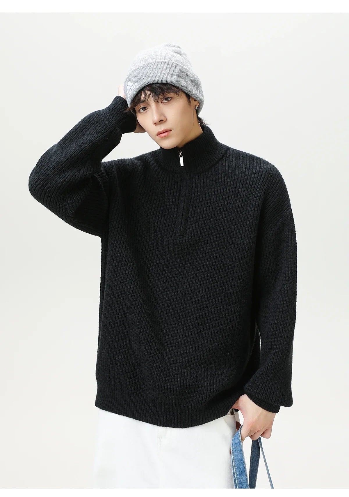 Nordic Rib Knit 1/4 Zip