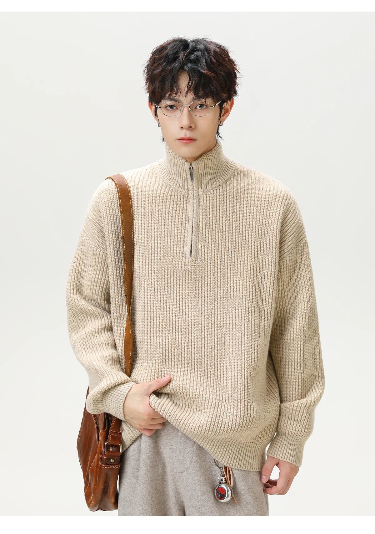 Nordic Rib Knit 1/4 Zip