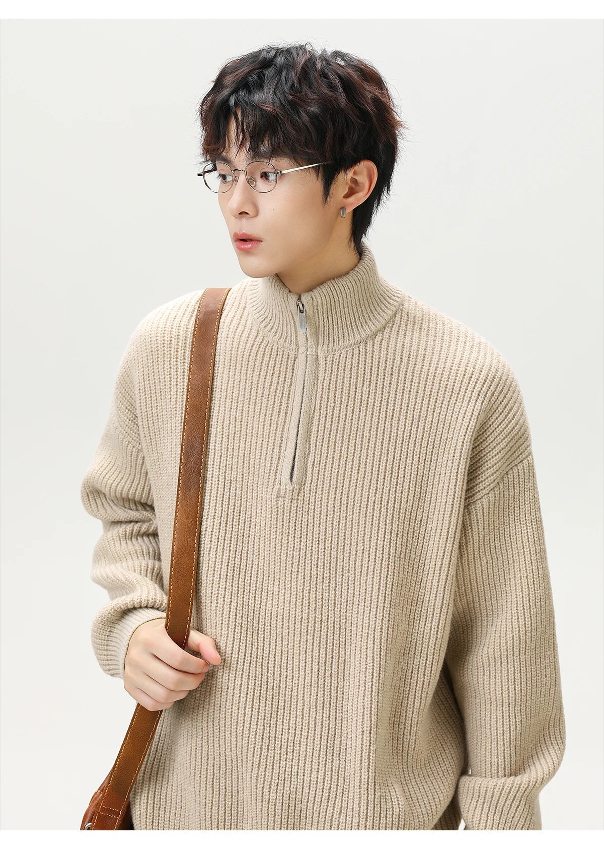 Nordic Rib Knit 1/4 Zip
