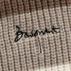 Rib Knit 90's Stripe Sweater