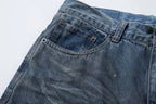 Ripped Fade Denim Jeans