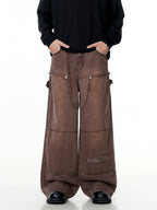 Rust Wash Loose Fit Carpenter Jeans