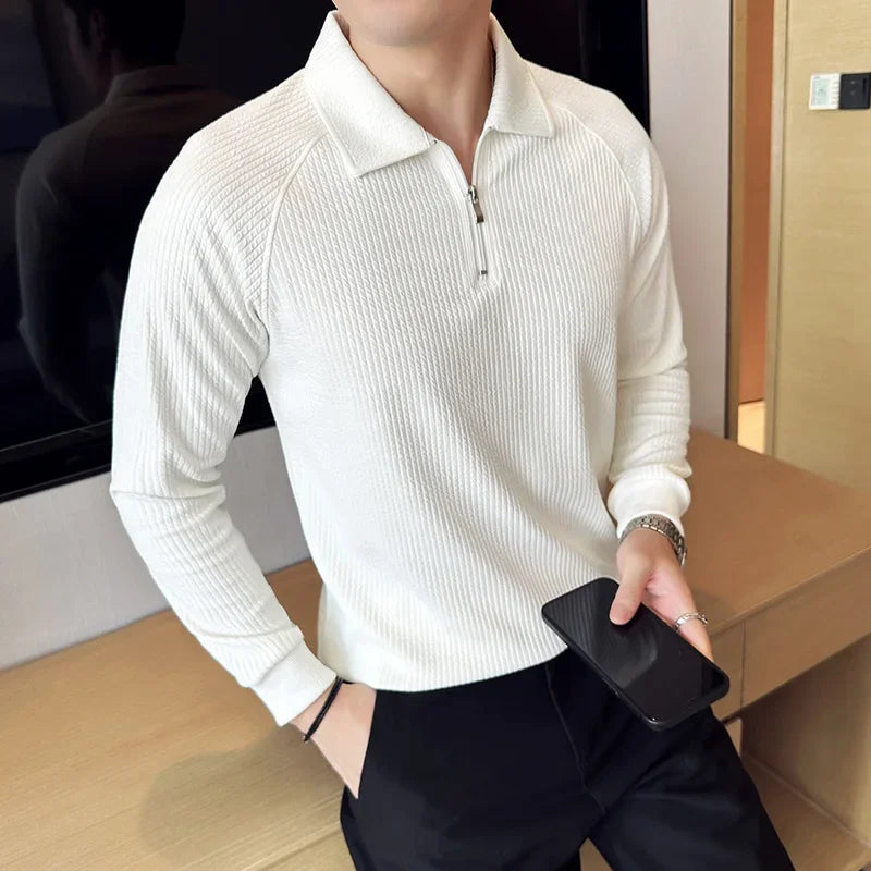 Men's Polo Knit Slim Fit