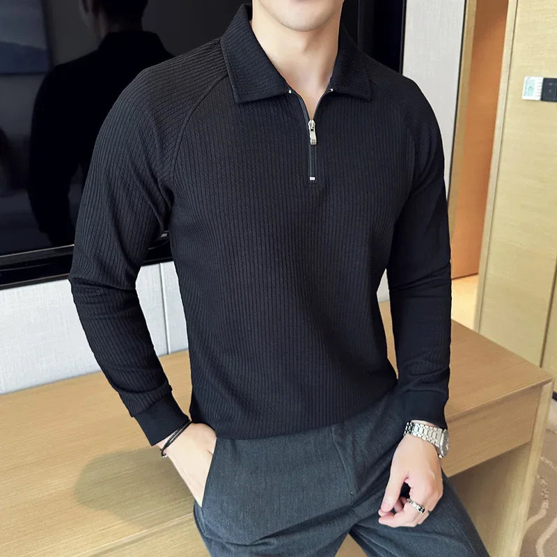 Men's Polo Knit Slim Fit