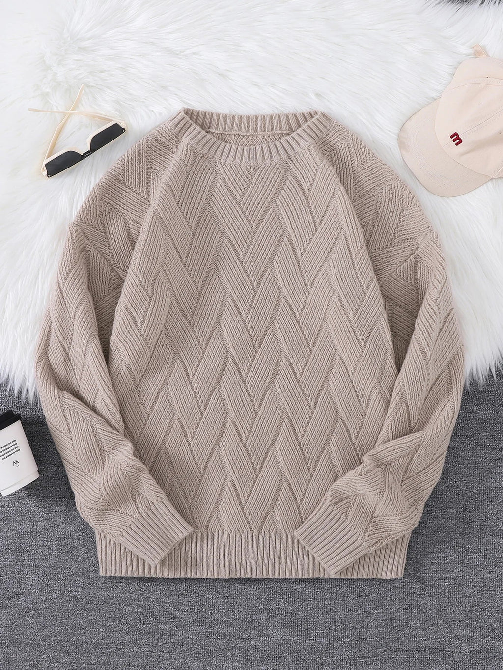 Elveron | Men's Knit Sweater Geometric