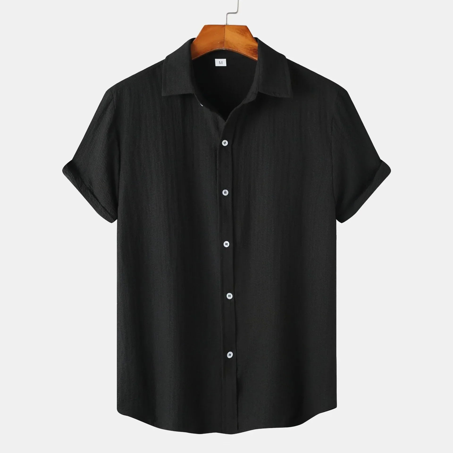 Men's Linen Shirt Short Sleeve