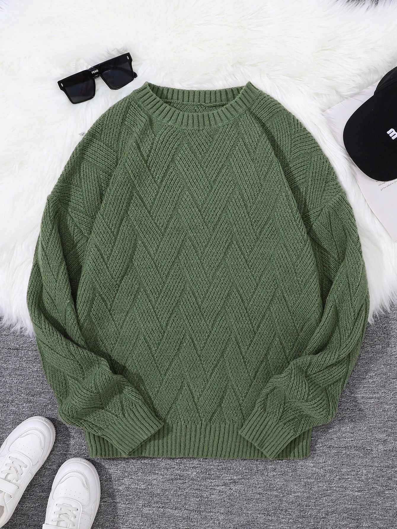 Elveron | Men's Knit Sweater Geometric