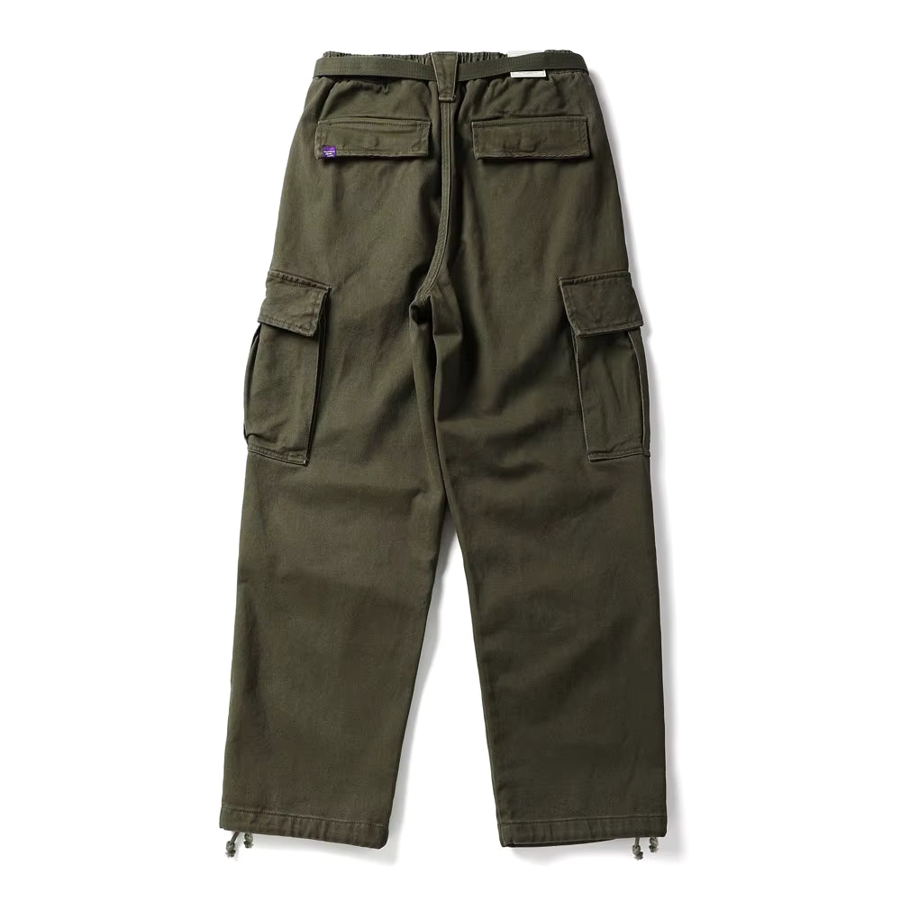 BREAD & DENIM Washed Twill Military Pants
