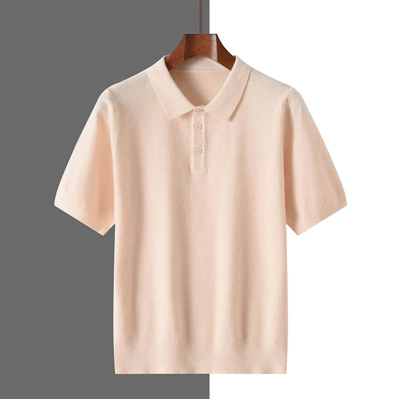 Men's Merino Polo Knit