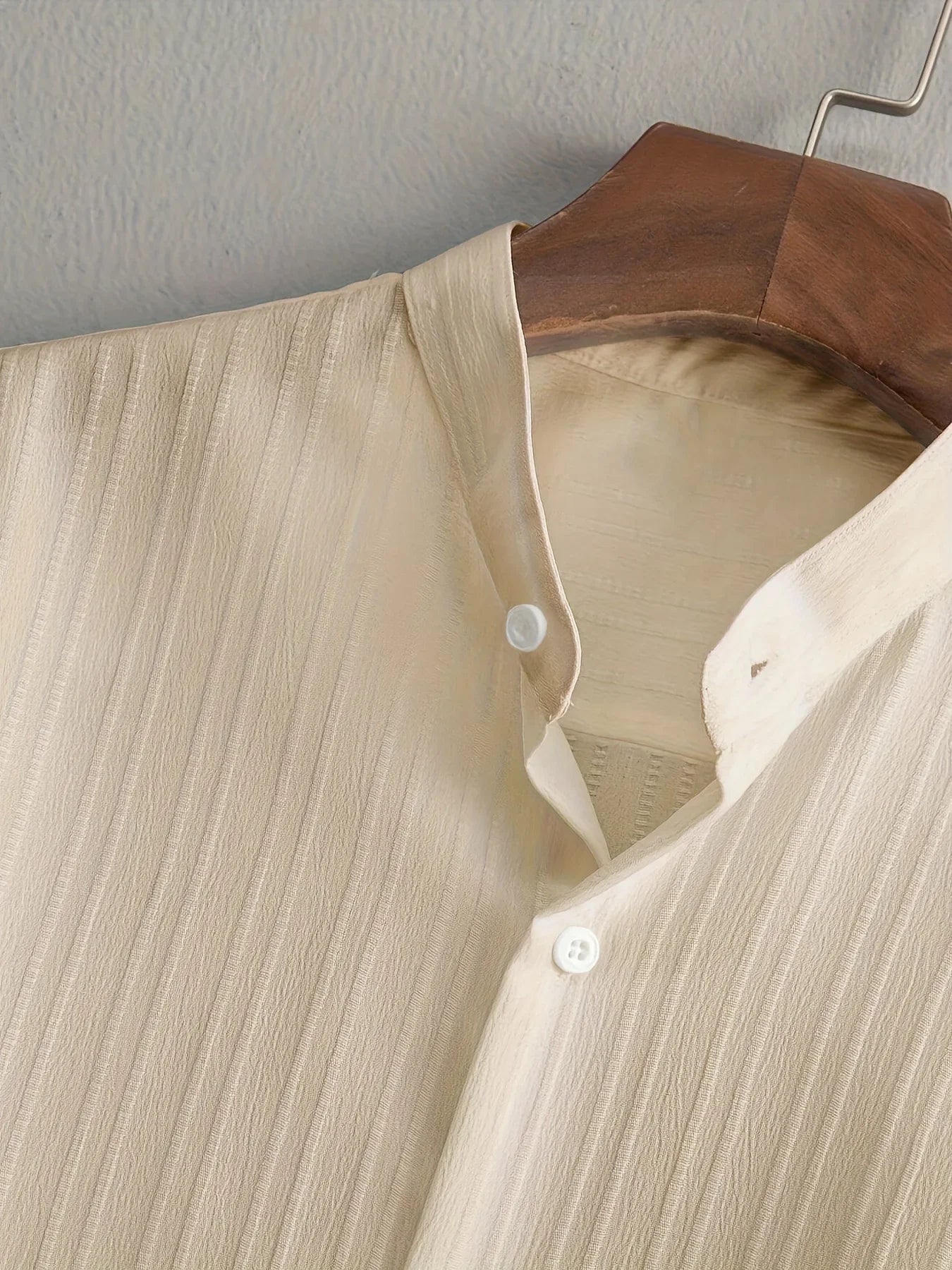 Men's Linen Casual Set Textured