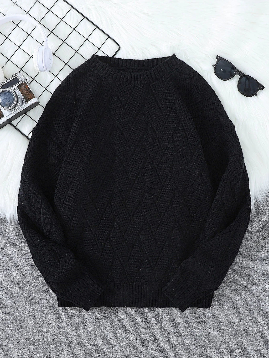 Elveron | Men's Knit Sweater Geometric