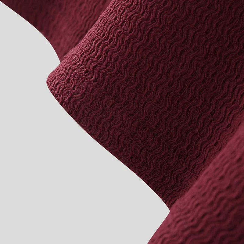 Men's Textured Turtleneck Tee