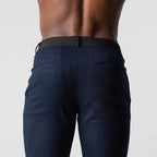 Men's Cotton Trousers Elastic Waist