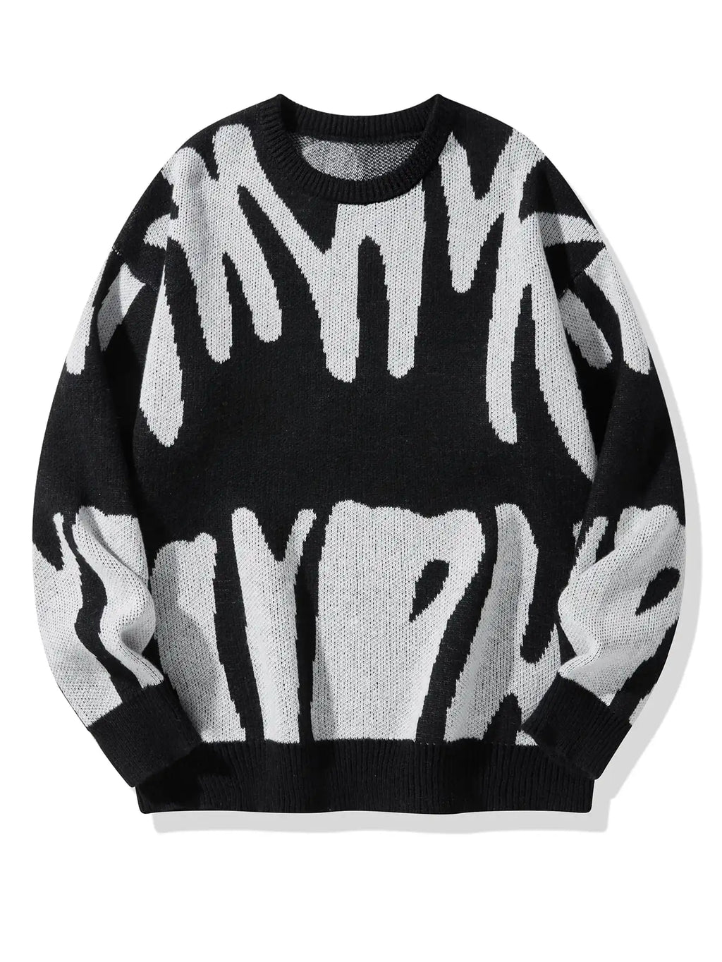 Shadow Drip Jacquard Jumper