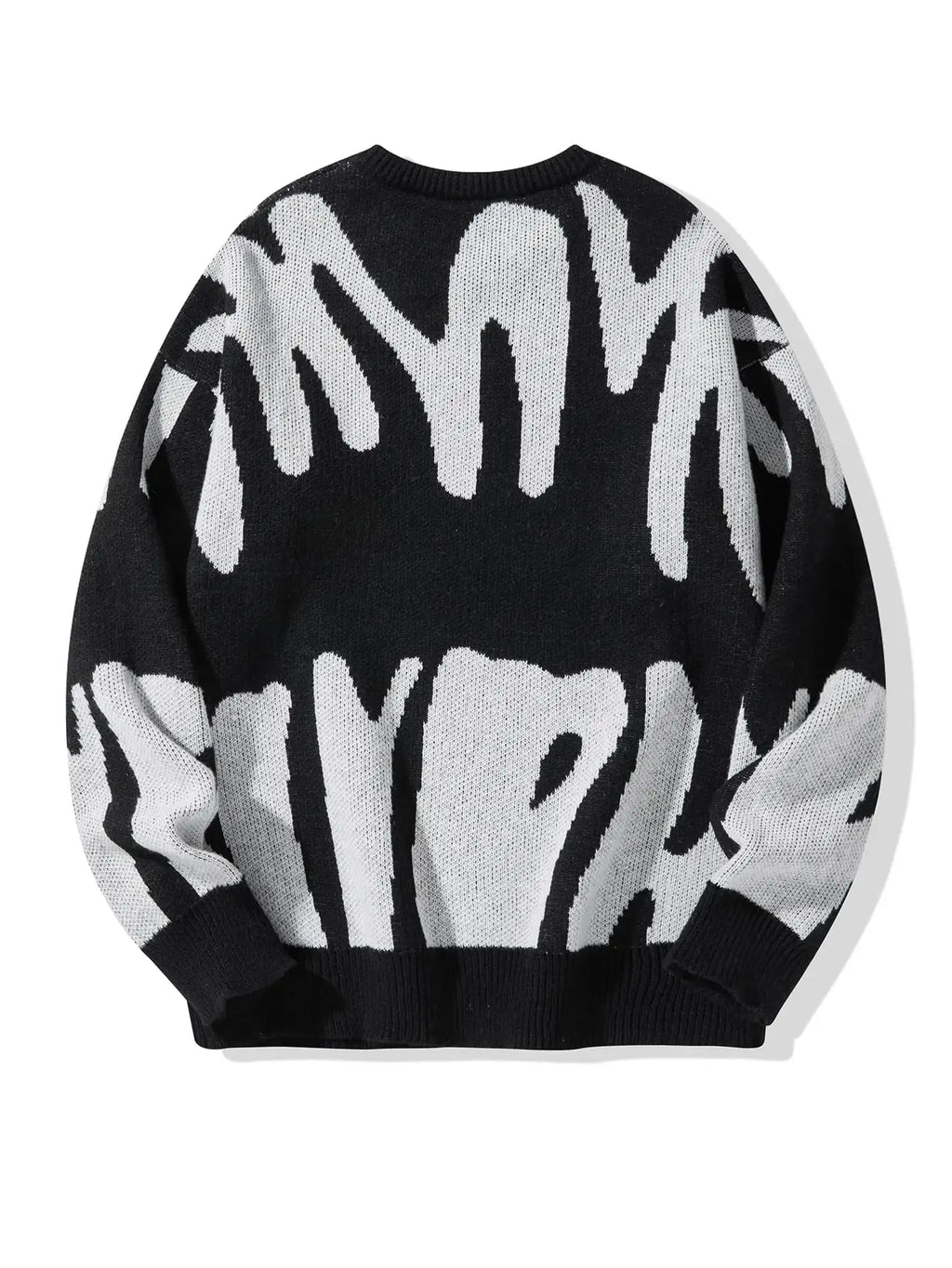 Shadow Drip Jacquard Jumper