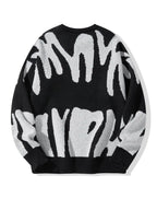 Shadow Drip Jacquard Jumper