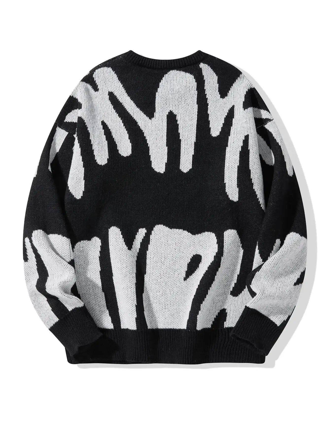 Shadow Drip Jacquard Jumper