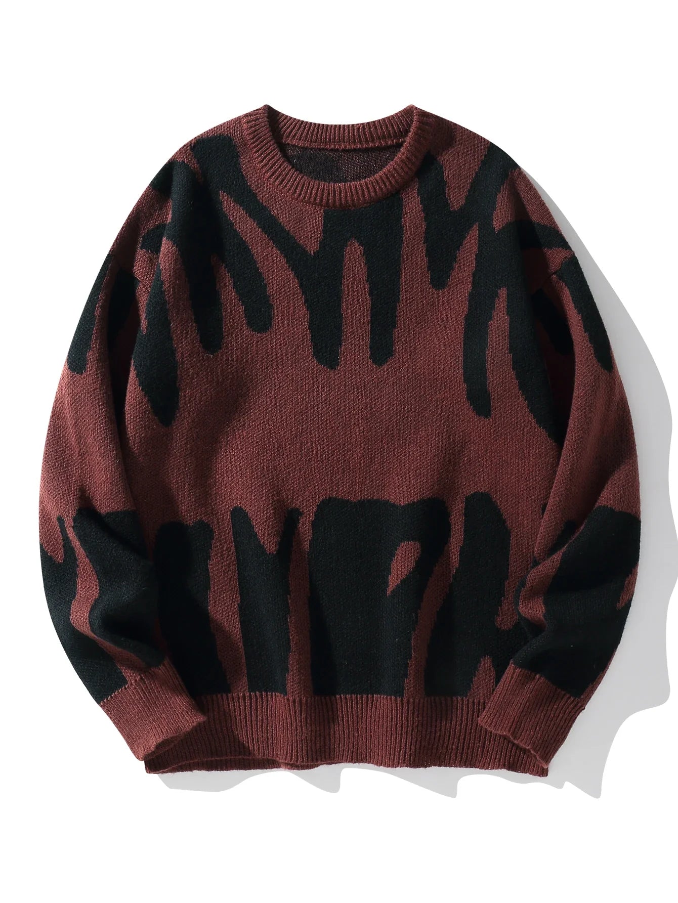 Shadow Drip Jacquard Jumper