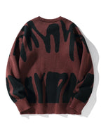 Shadow Drip Jacquard Jumper
