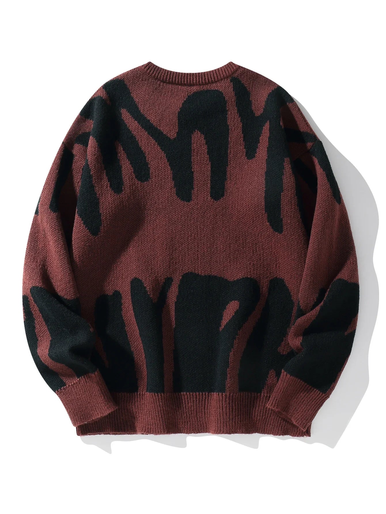 Shadow Drip Jacquard Jumper