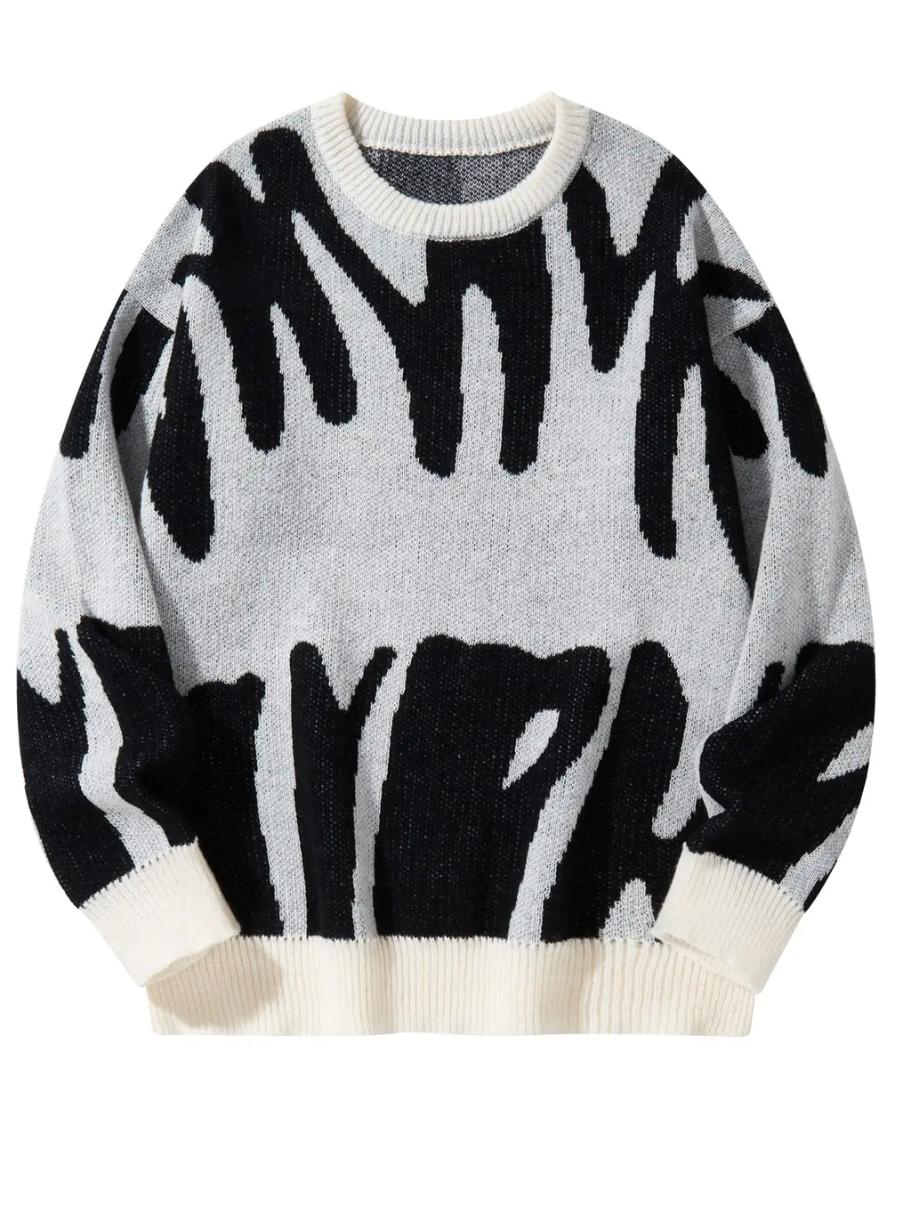 Shadow Drip Jacquard Jumper