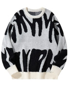 Shadow Drip Jacquard Jumper