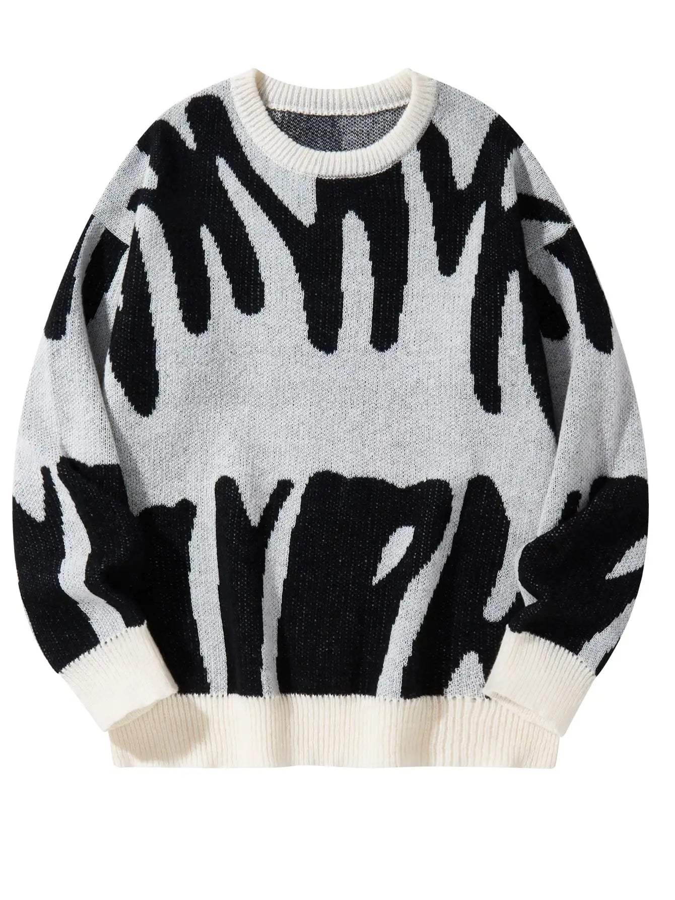 Shadow Drip Jacquard Jumper