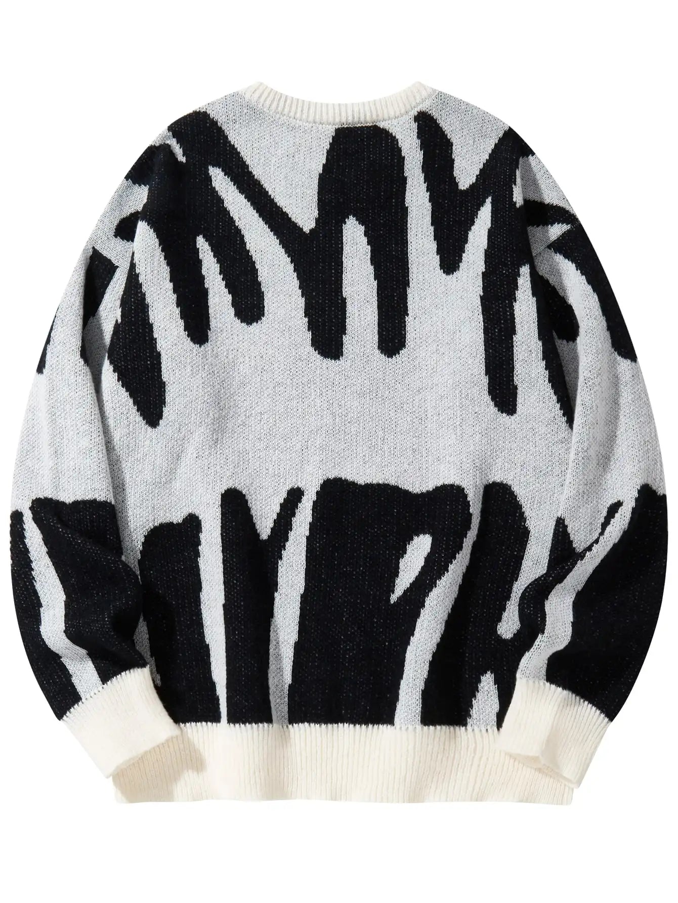 Shadow Drip Jacquard Jumper