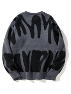 Shadow Drip Jacquard Jumper