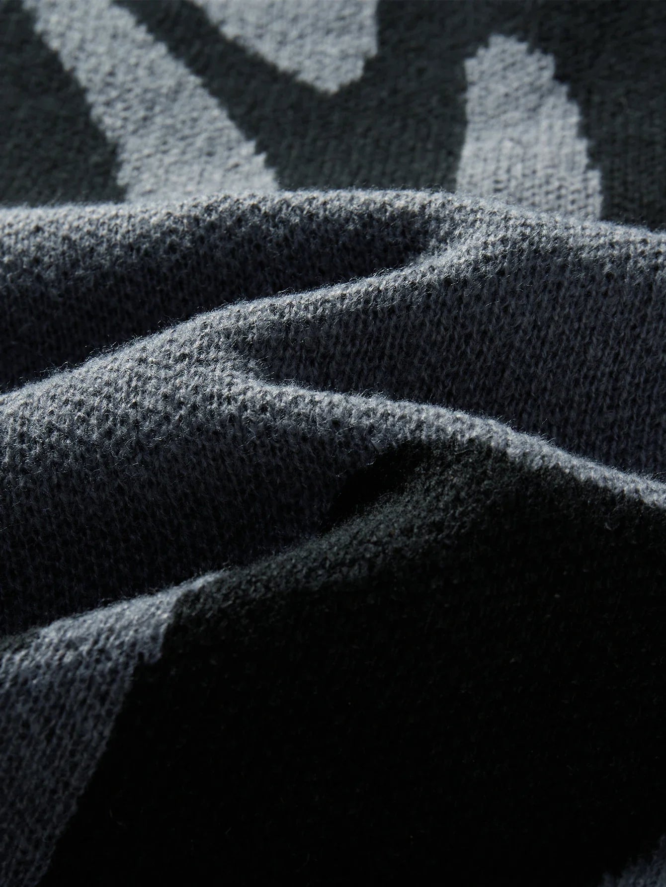 Shadow Drip Jacquard Jumper