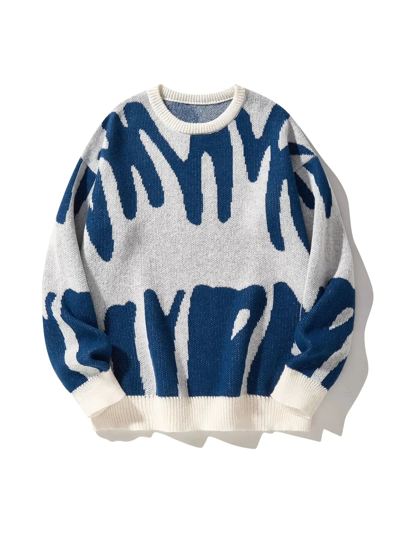 Shadow Drip Jacquard Jumper