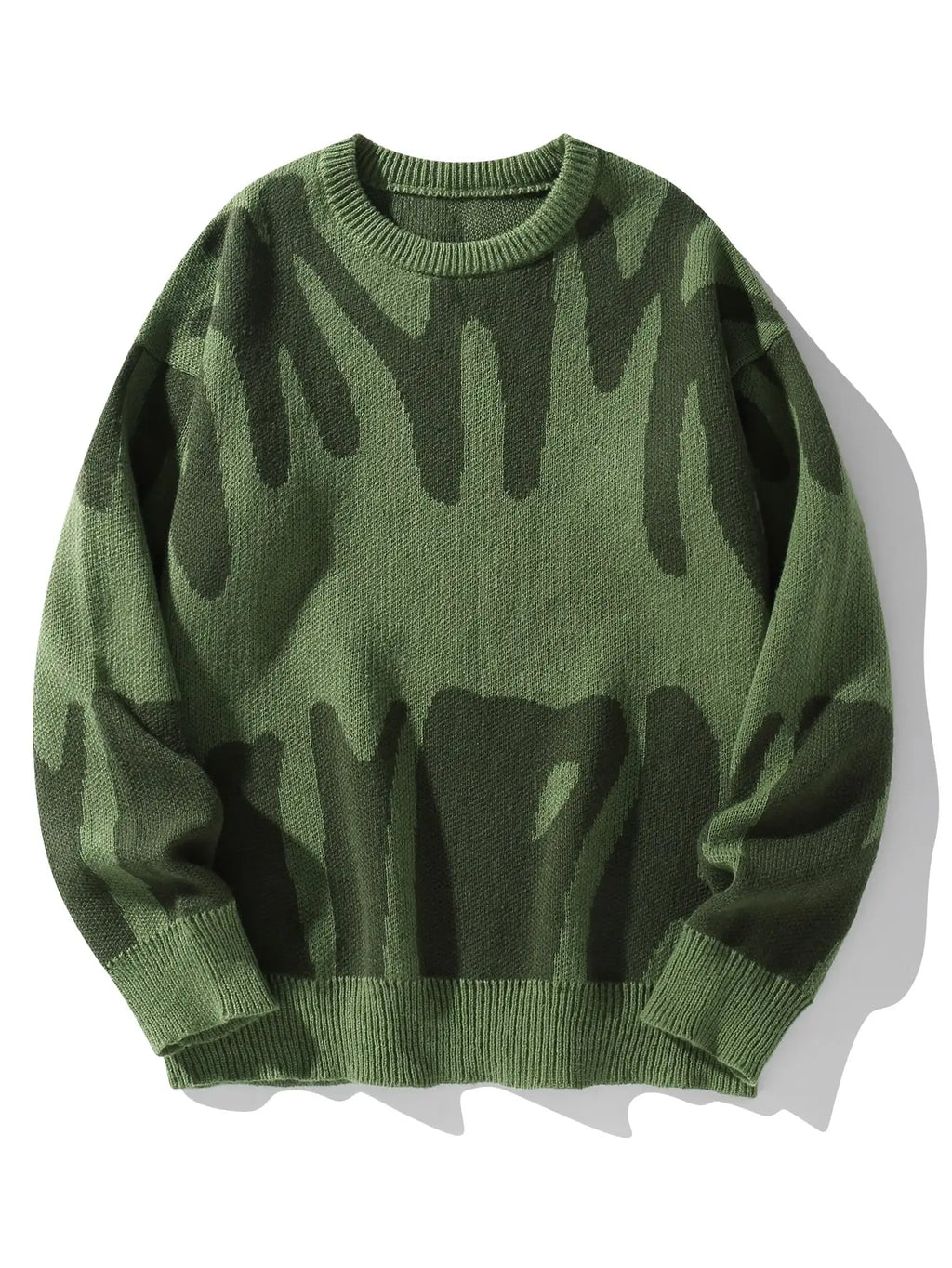Shadow Drip Jacquard Jumper