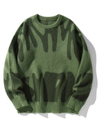 Shadow Drip Jacquard Jumper