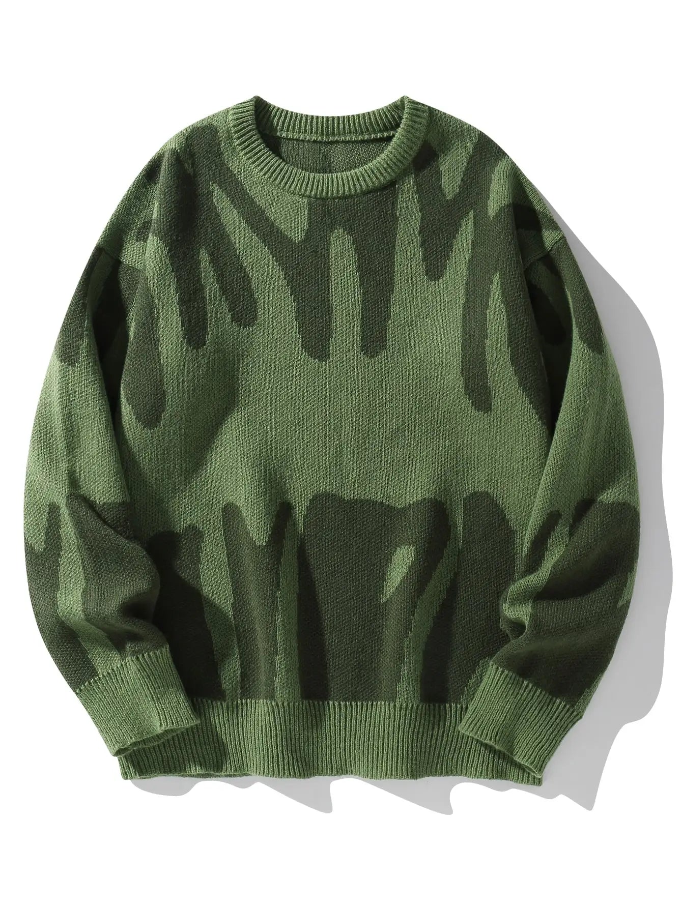Shadow Drip Jacquard Jumper