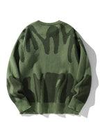 Shadow Drip Jacquard Jumper