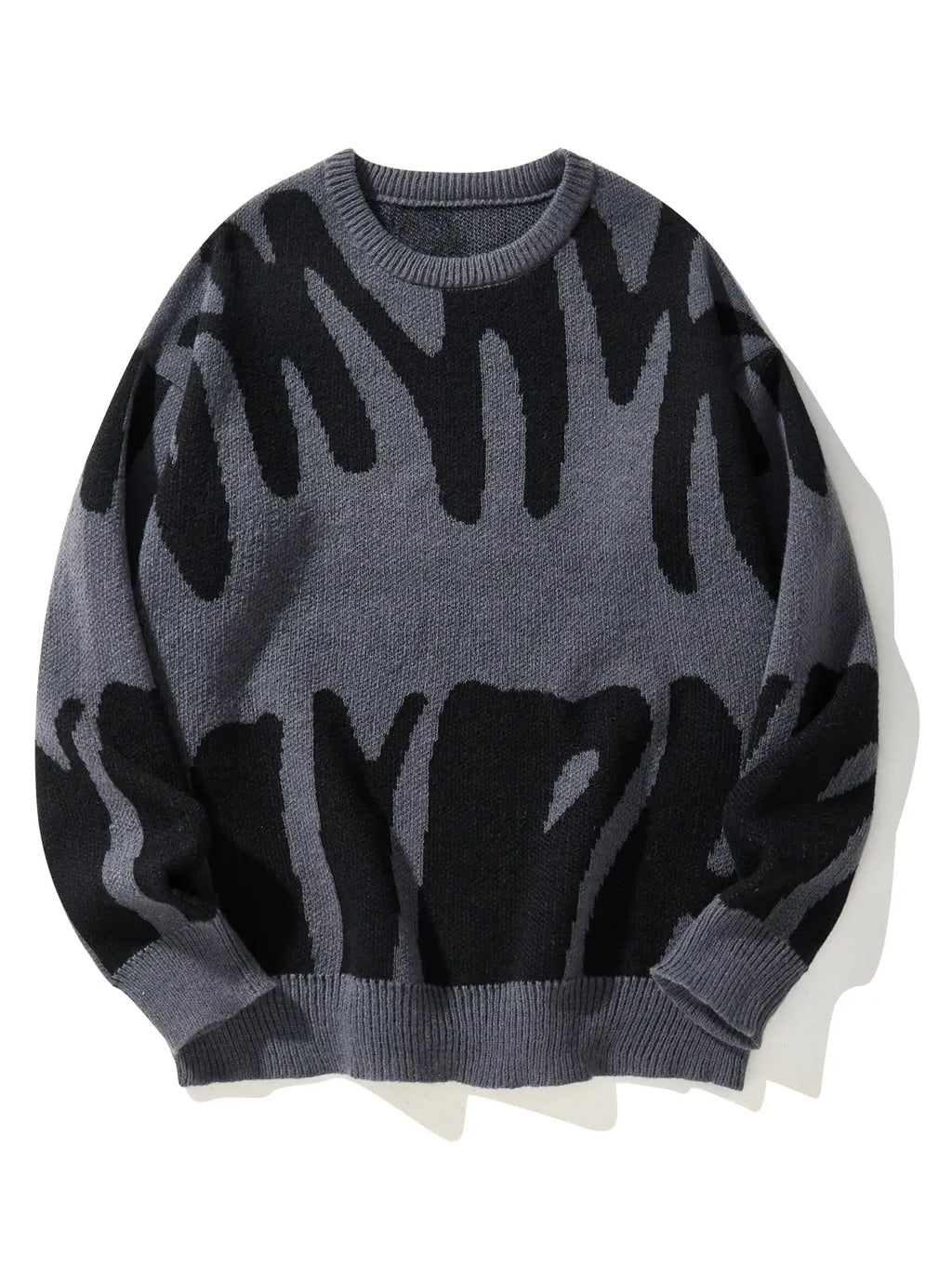 Shadow Drip Jacquard Jumper