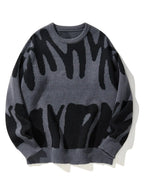Shadow Drip Jacquard Jumper
