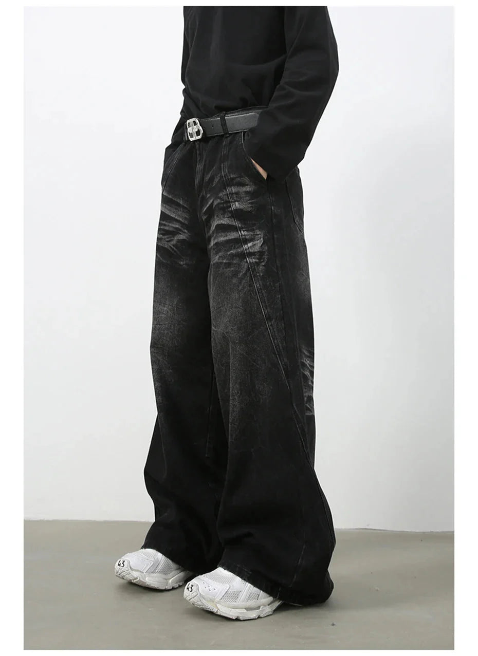 Shadow Fade Wide-Leg Jeans