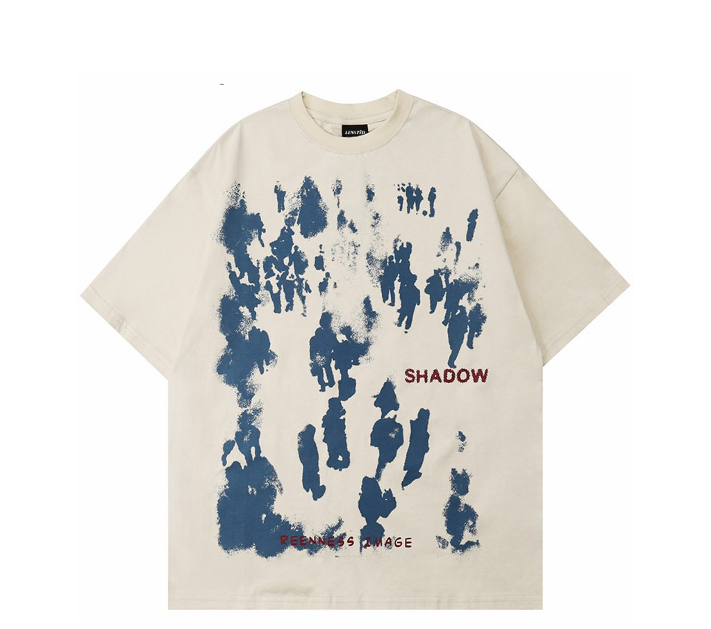Shadow Graphic Print T-Shirt