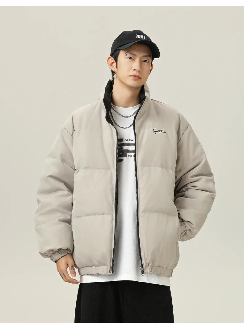 Signature Reversible Puffer Jacket
