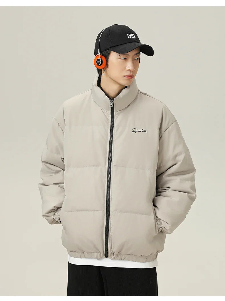 Signature Reversible Puffer Jacket