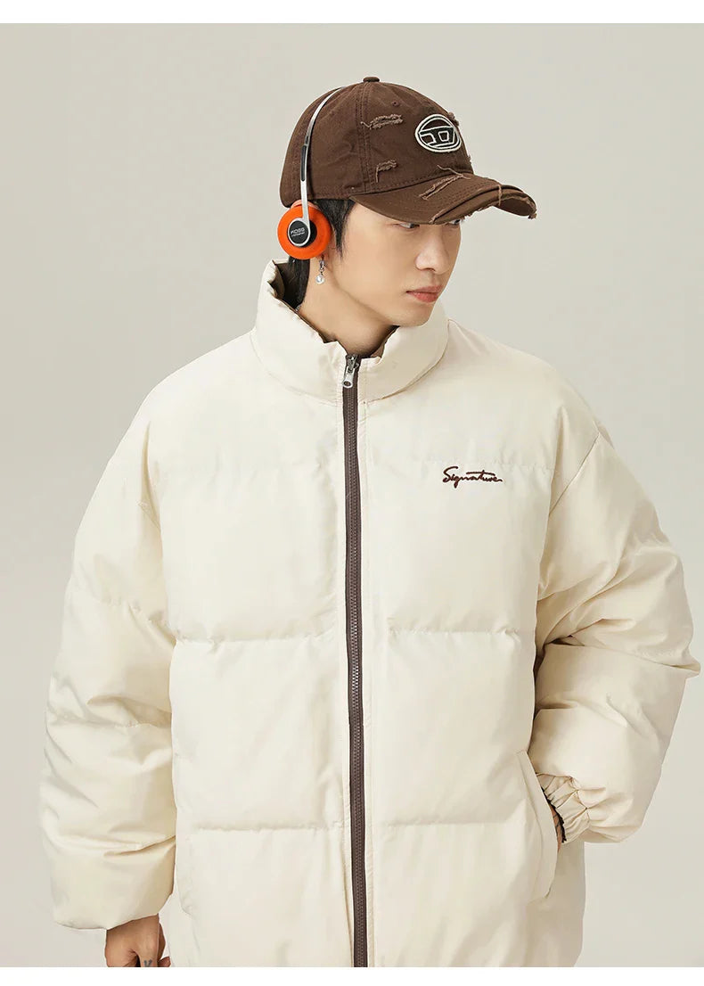 Signature Reversible Puffer Jacket