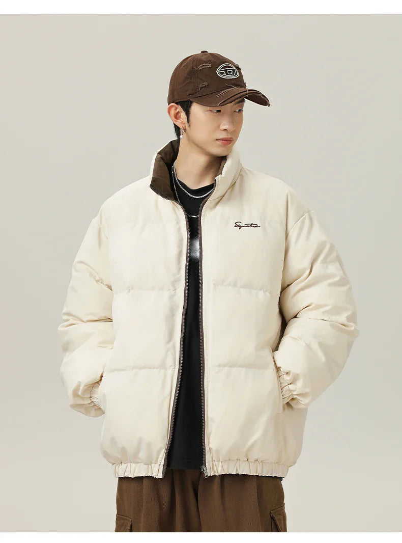 Signature Reversible Puffer Jacket