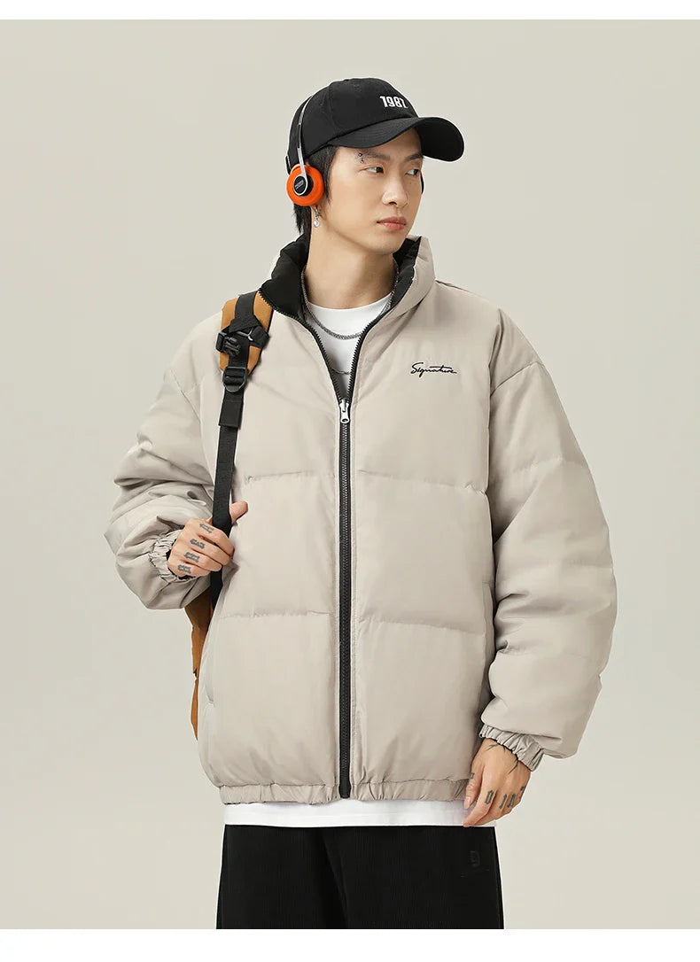 Signature Reversible Puffer Jacket
