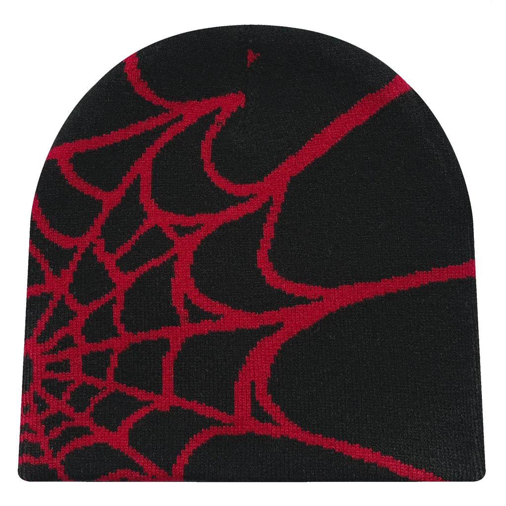 Spider Web Toque Beanie