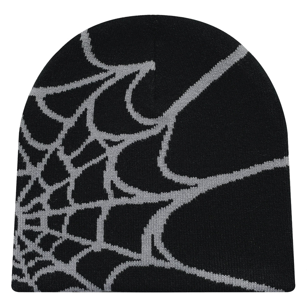 Spider Web Toque Beanie