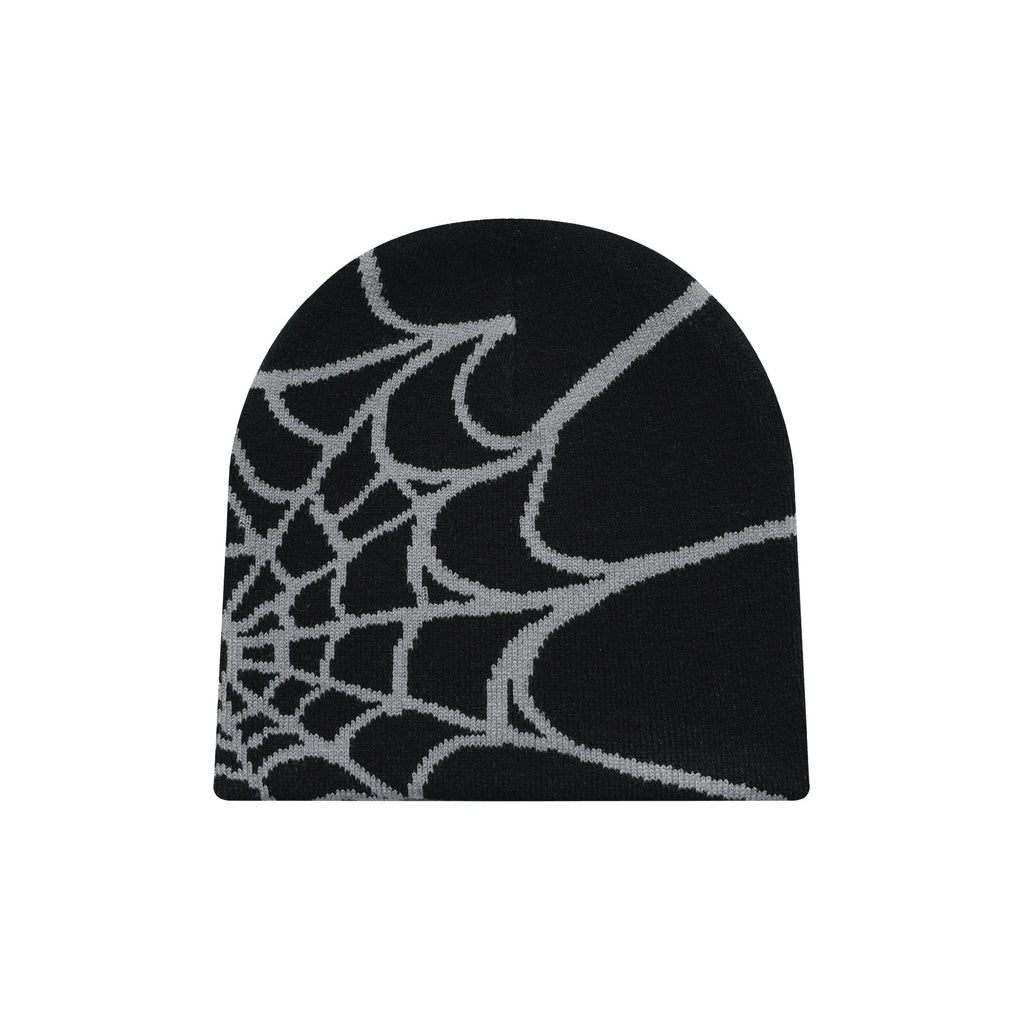 Spider Web Toque Beanie